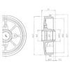 PEUGE 42474O Brake Drum
